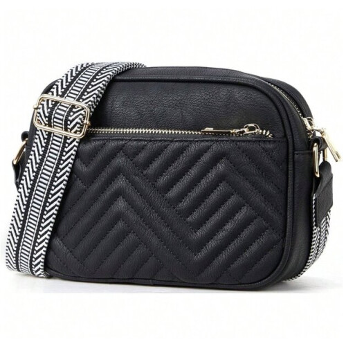 Damenhandtasche T1, schwarz