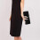 Schwarze Damen-Clutch-Abendtasche PHRL27159 4