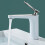Mitigeur de lavabo monotrou, noir, argent 4
