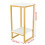 Supporto per fiori 60 cm color oro 4