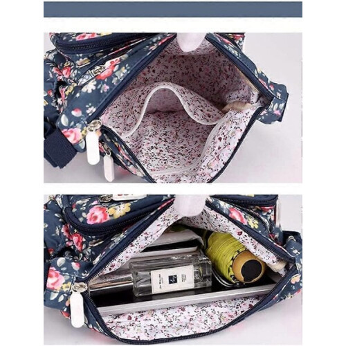 Bandoulière imperméable multi-usage avec roses PHRL23637 2