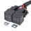 Juego de cables bicolor de 2 m con relación 1:1 para luces LED. 3