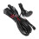 Juego de cables bicolor de 2 m con relación 1:1 para luces LED. 4
