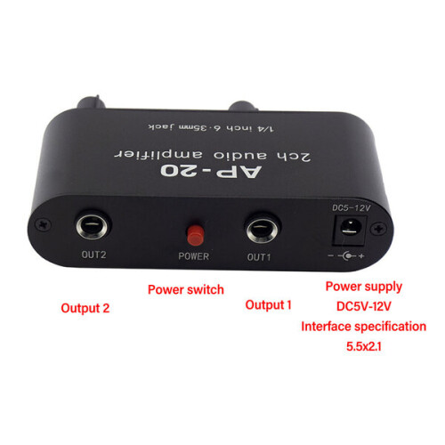 Amplificador de audio de 2 canales 2