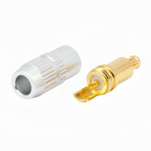 1Pair Copper A2DC Earphone Pin Plug for DIY ATH ADX5000 WP900 MSR7B 770H AP200, 4 Options B