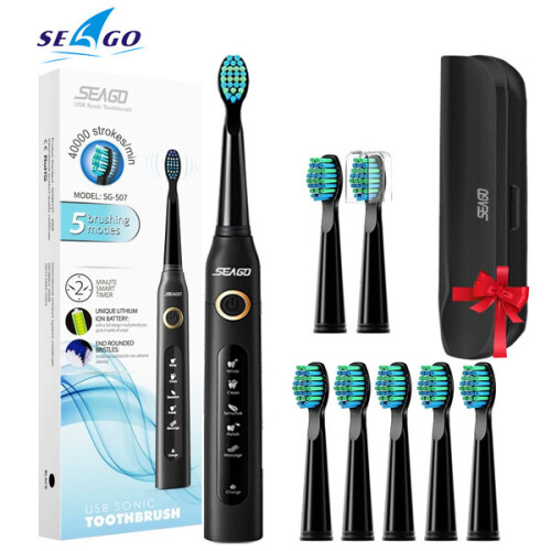Ηλεκτρική οδοντόβουρτσα Seago Sonic SG-507 για ενήλικες