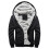 Herrenpullover, schwarz 1