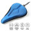 Housse de selle de vélo souple bleue 2