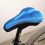 Housse de selle de vélo souple bleue 3