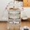 Wohnzimmerregal, beige, Kunststoff 4