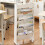 Wohnzimmerregal, beige, Kunststoff 5