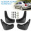 (Μαύρα) Λασπωτήρες SKODA OCTAVIA A5 2005-13 Προστατευτικοί λασπωτήρες αυτοκινήτου 1