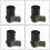 (66206989068)4pcs BMW E46 E53 E60 E61 E63 E64 E65 E66 E83 PDC Estacionamento 1