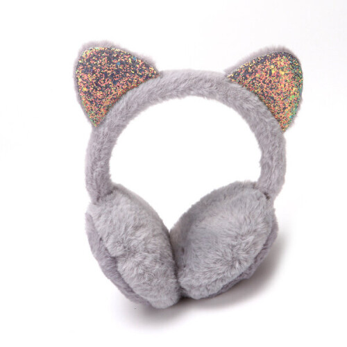 Cuscino scaldaorecchie in peluche per bambini e bambine per l'inverno (pil