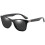 Herren-Sonnenbrille O67-BL, schwarz 1