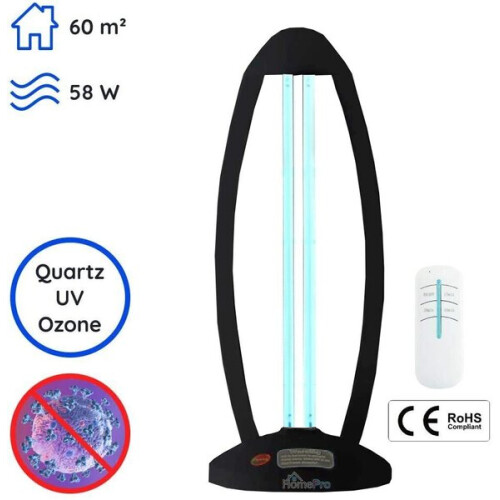 Ultraviolet kwartslamp UV-C 38W ozon