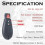 Keyless Entry Remote Start Car Key Fob 2