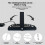 LED UV Light for UV Adhesive Curing Party Stage Light -Light Floodlight 200W-395nm Adjustable Stand EU Plug 6