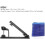 Rete da ping-pong con 2 supporti in metallo 2