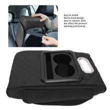 Comfort Car Armrest Pad Memory Foam PU