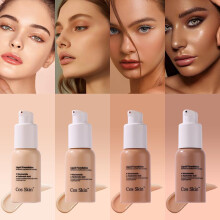 (128) Matte Foundation Long-Lasting Coverage Waterproof Sweat-Resistant 30ml