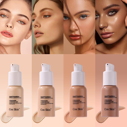 (380) Matte Foundation Long-Lasting Coverage Waterproof Sweat-Resistant 30ml