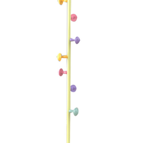 Cabideiro amarelo, 167 cm 2