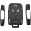 High Quality Brand New 2Pcs Replacement Key Chain Case 2