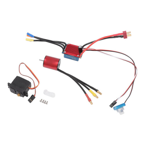 Kit servo e motore brushless, ESC brushless per auto RC 1