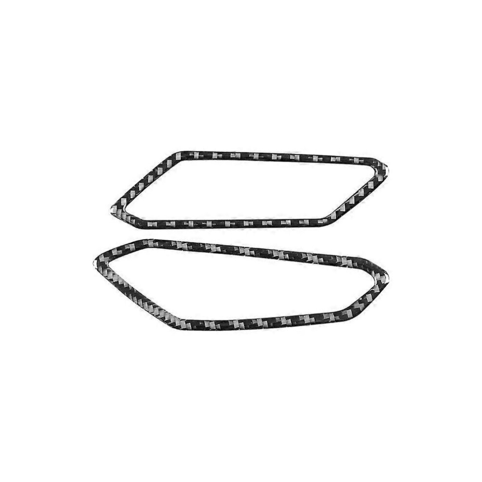 Carbon Fiber Dashboard Side Air Outlet Vent Cover Trim 6034269759526
