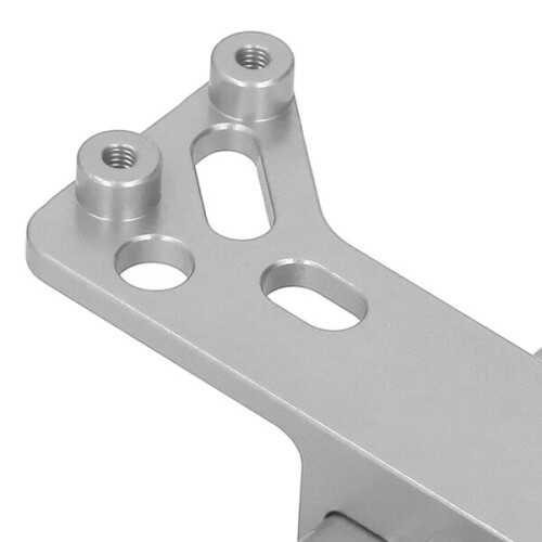 Trailer Hitch RC Car SCX6 1/6 Adjustable Silver 1