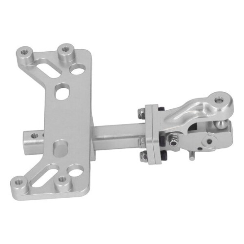 Trailer Hitch RC Car SCX6 1/6 Adjustable Silver 2