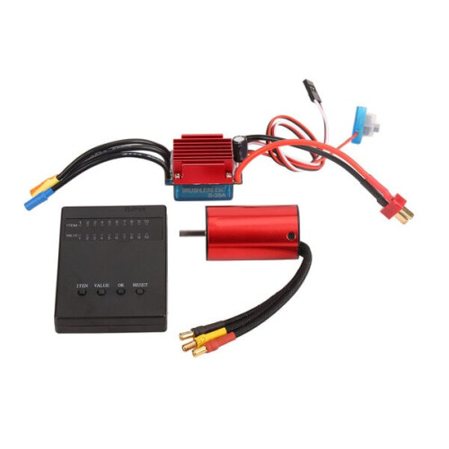 Kit de motor brushless para carro RC 1/12 1
