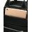 Schwarzer Damenrucksack, Polyurethan, Polyester, Nylon - ergonomisch 4