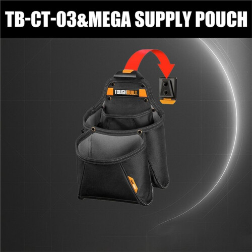 ToughBuilt TB-CT-03 Multi-Function Tool Belt Pouch for Carpenters and Plasterers 1