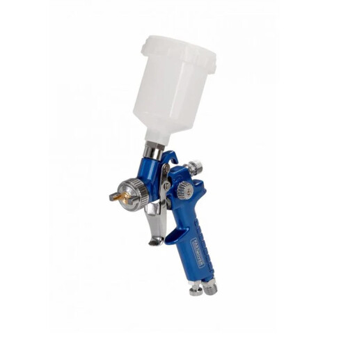 Fast Mover Mini 0.88mm + 1.0mm Tip Jet HVLP Gravity Paint Spray Guns Water Based 2