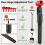 Door Hinge Adjustment Tool Kit Multi-Size Hinge  Adjusting Wrench with Rubber Handle Heavy Duty Painted Steel 4