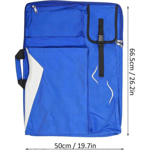 4K Zeichenbrett-Rucksack Blau 1