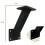 staffe di supporto angolari a 45 gradi per strutture in legno 2