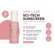 TAN-LUXE SCI-TECH Sunscreen SPF50 Hydra-Gel Face High Protection 50ml