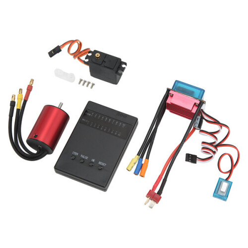 Motor ESC Servo Programming Card Set for 1/14 1/16 RC Car 2