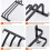 Porte-serviettes mural Amxcnoy 4