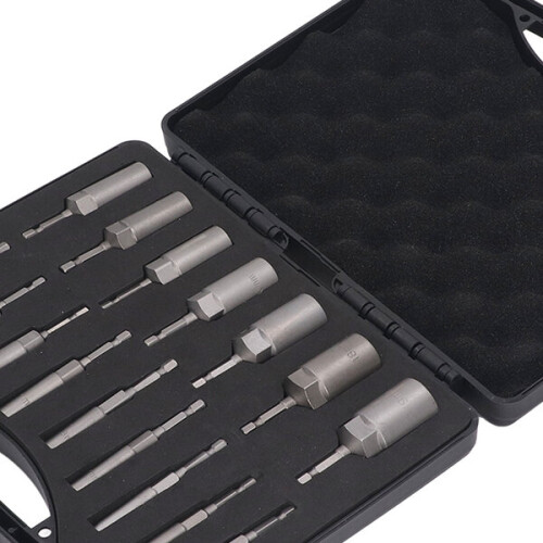 Socket wrench set, 16 pieces 2