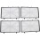 Amxcnoy 4 pcs. replaceable ultra-fine layer filter plates for robotic 4