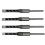 Square hole drill bit set 11-12.7 mm 5