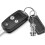 Accessori portachiavi in metallo per auto, utilizzabili 2