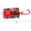 Ultra Torque Bit Set, Nut Driver Socket, Hex Impact Driver Bit Set for Power Drill Black 6