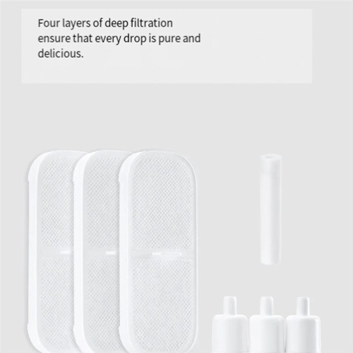 For Mijia Wireless  Pet Water Dispenser Filter Set Automatic Fountain Water Dispenser Sterilization Filter Set 1