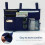 Amxcnoy x bunk bed storage box (dark blue), hanging bed 4