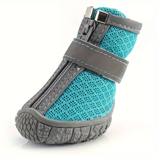 Puppylaarsjes, blauw 2